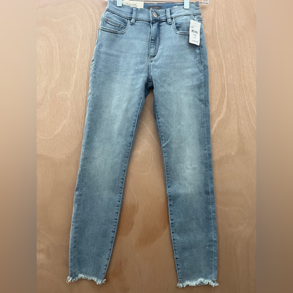DL1961 Women's Florence Instasculpt Mid Rise Skinny Fit Jean Size 26 - Picture 1 of 7